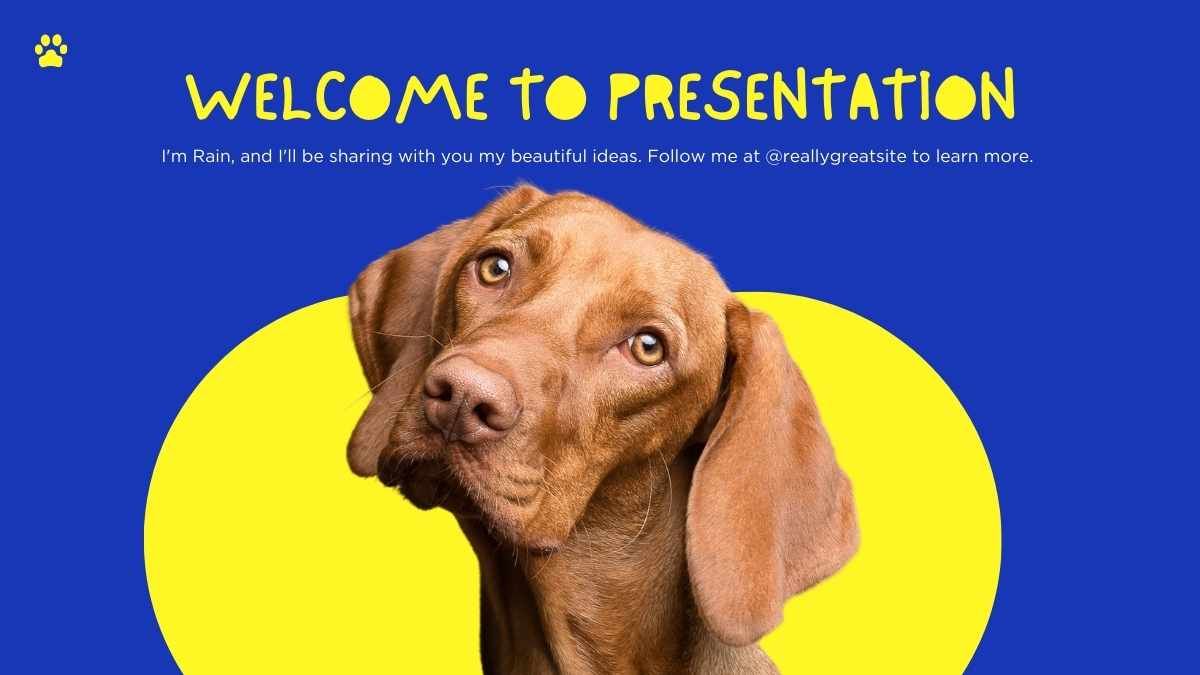 Plantilla de presentación del Día Internacional de las Mascotas Adorables - diapositiva 4