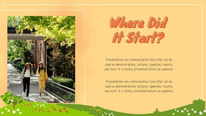 It's Spring Break!. Free Slides Template — SlidesCarnival