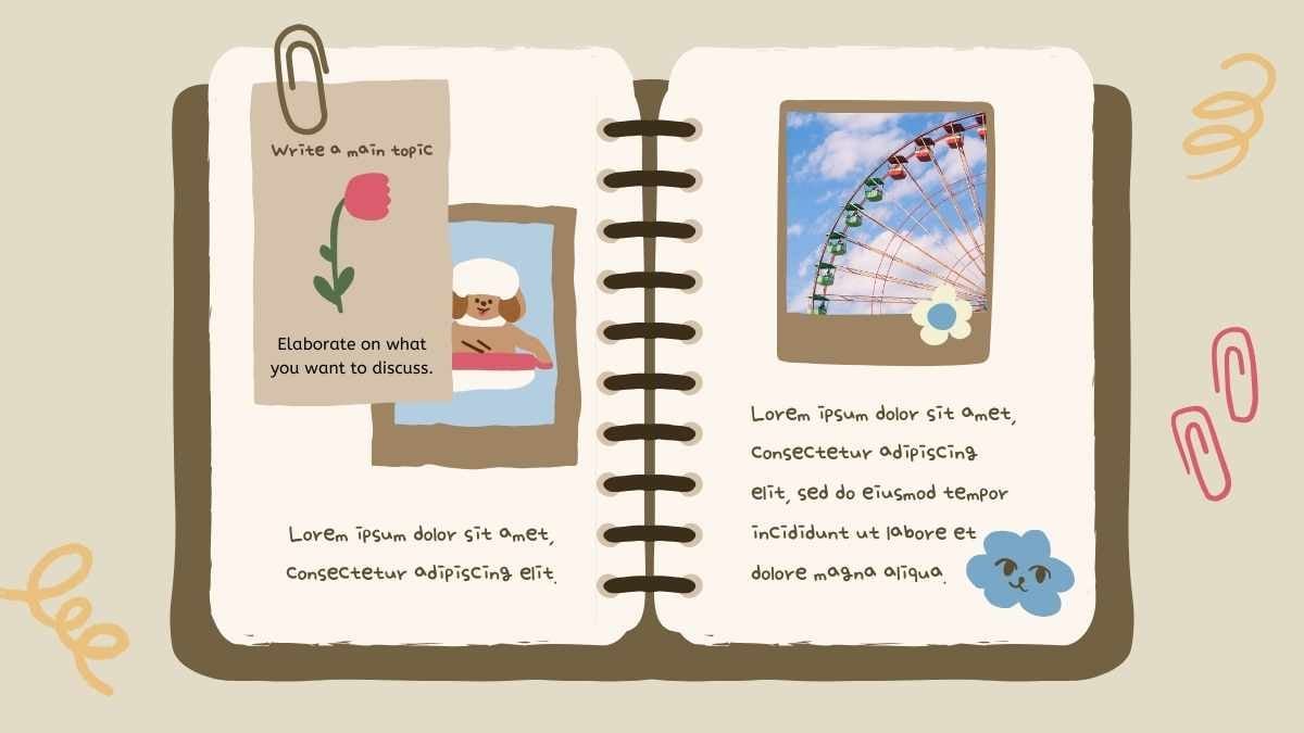 Cute Korean Style Journal Slides - slide 8