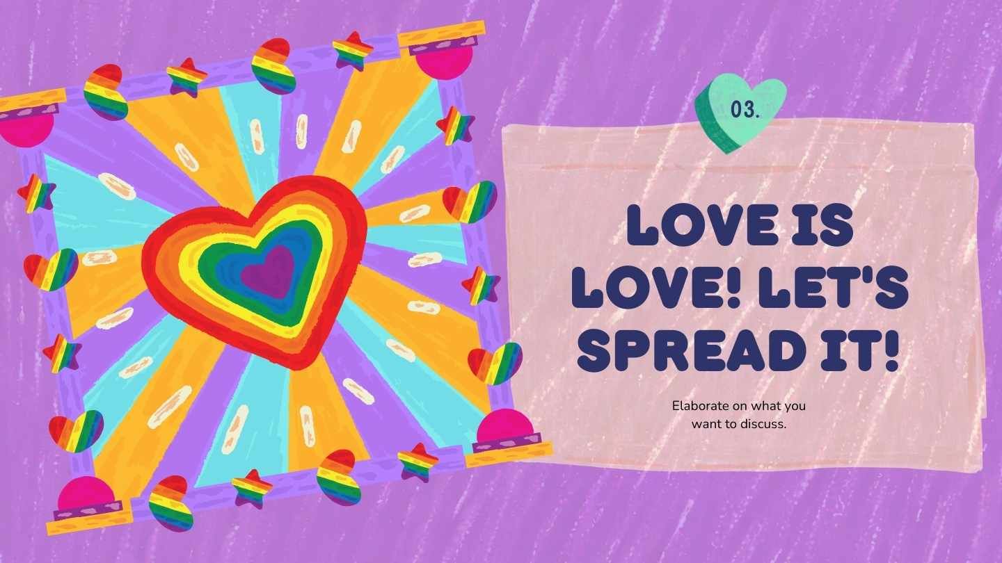 Cute LGTB+ Pride Month Celebration - slide 11