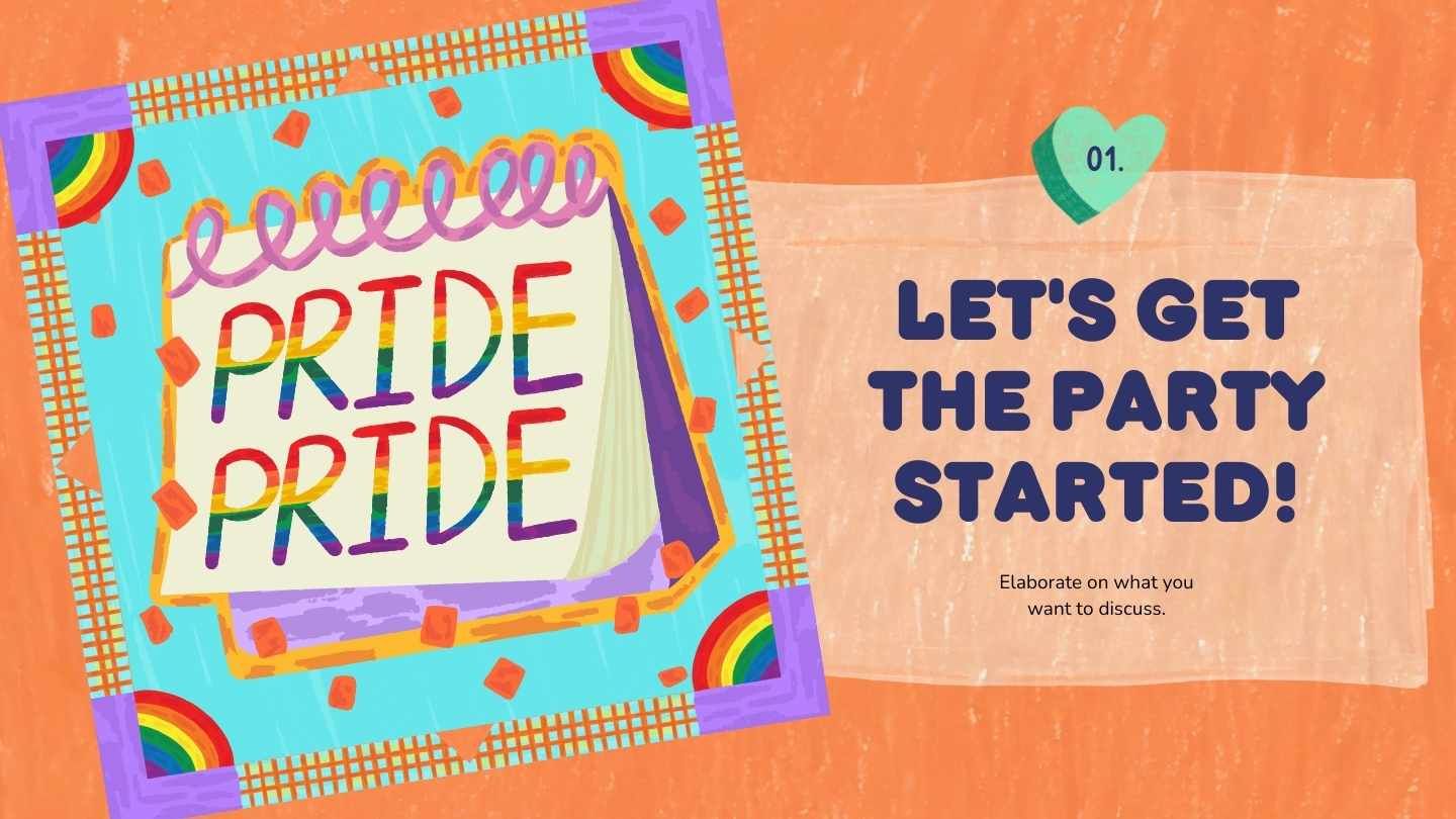 Cute LGTB+ Pride Month Celebration - slide 3