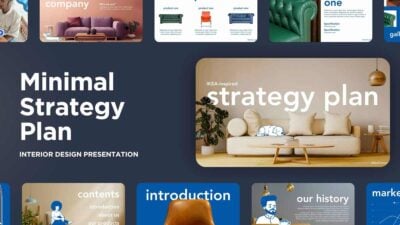 Cute Modern IKEA-Inspired Strategy Plan Slides