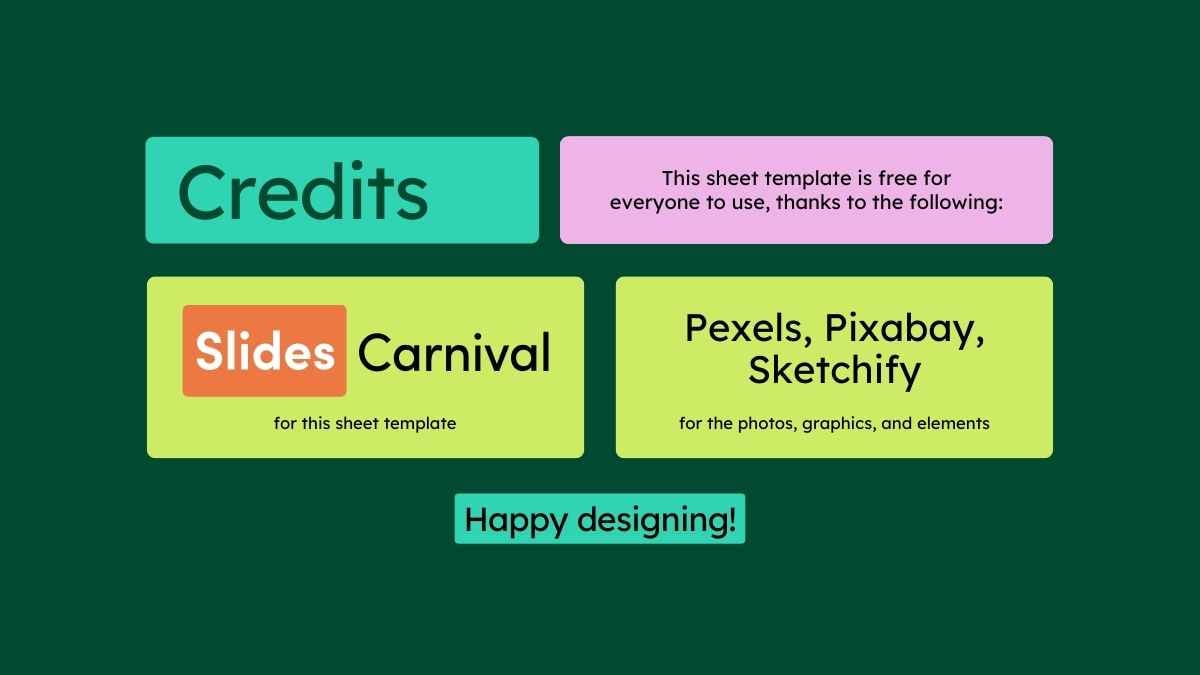 Cute Monthly Balance Sheet - slide 2