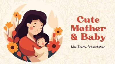Slides Carnival Google Slides and PowerPoint Template Cute Mother and Baby Minitheme 2