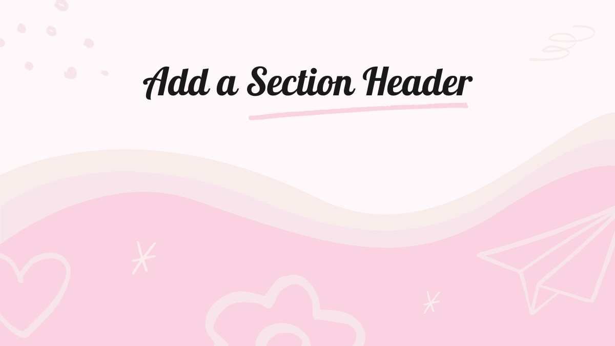 귀여운 파스텔 더들 꽃 임신 발표 - 슬라이드 12