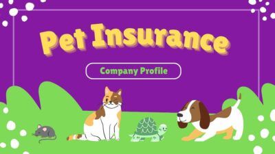 Slides Carnival Google Slides and PowerPoint Template Cute Pet Insurance Company Profile 2