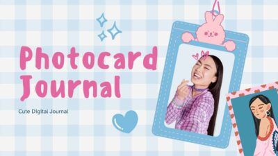 Cute Photocard Journal