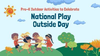 Cute Pre-K Outdoor Activities to Celebrate National Play Outside Day