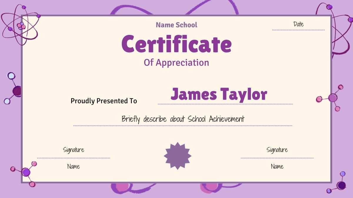 Cute School Achievement Certificates - slide 7