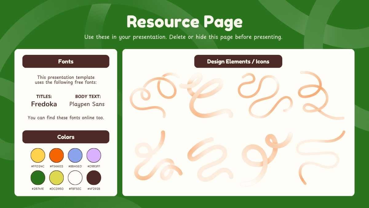 Cute Summer Reading Log Slides - slide 8