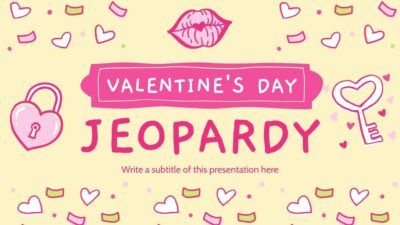 Slides Carnival Google Slides and PowerPoint Template Cute Valentine's Day Jeopardy 2