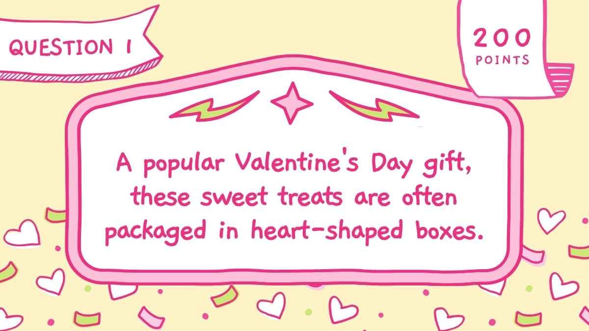 Cute Valentine’s Day Jeopardy - slide 8