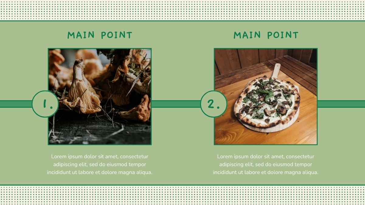 Cute Vegan Restaurant Newsletter Slides - slide 4