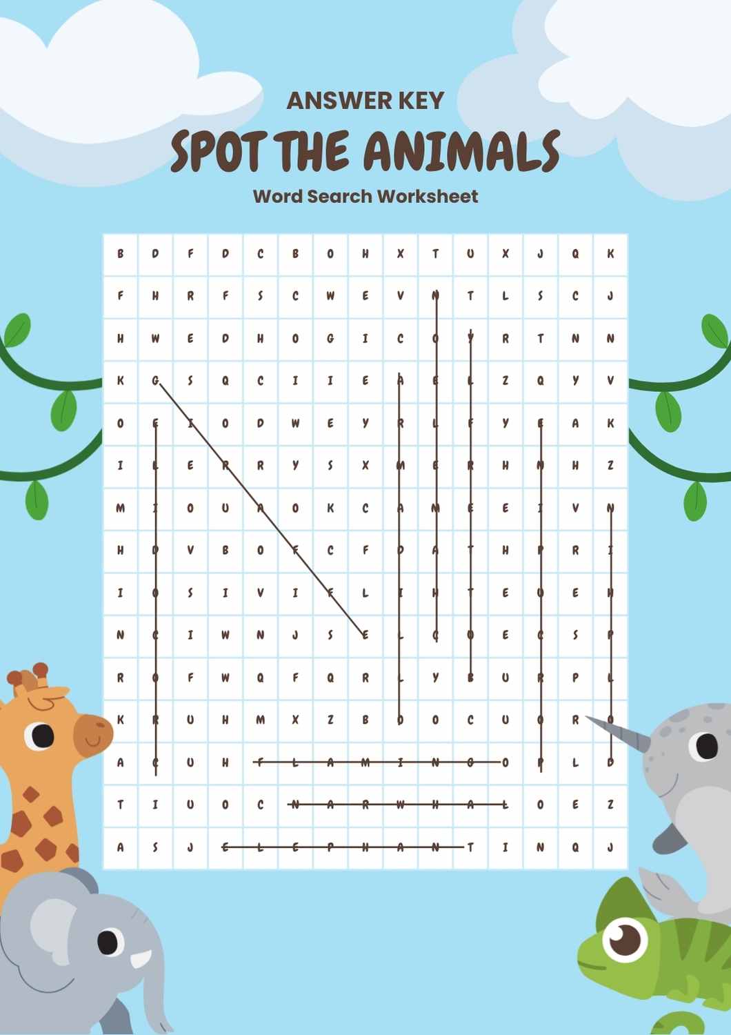 Cute Word Search Worksheet - slide 2