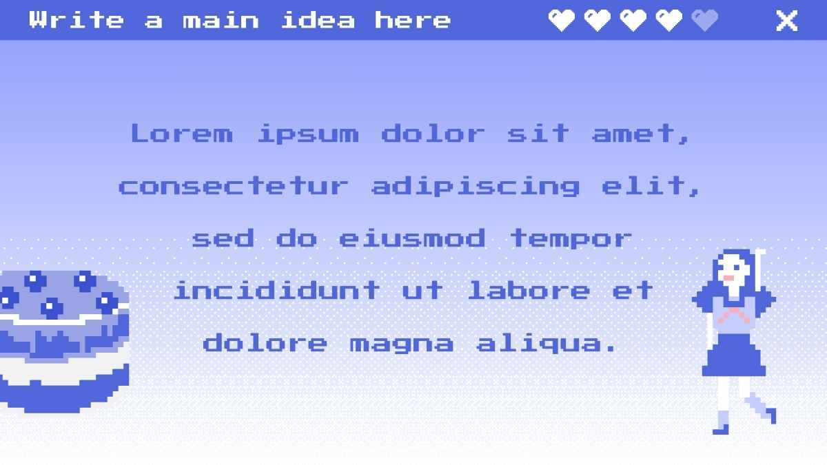 Cute Y2K Game Console Background Slides - slide 10