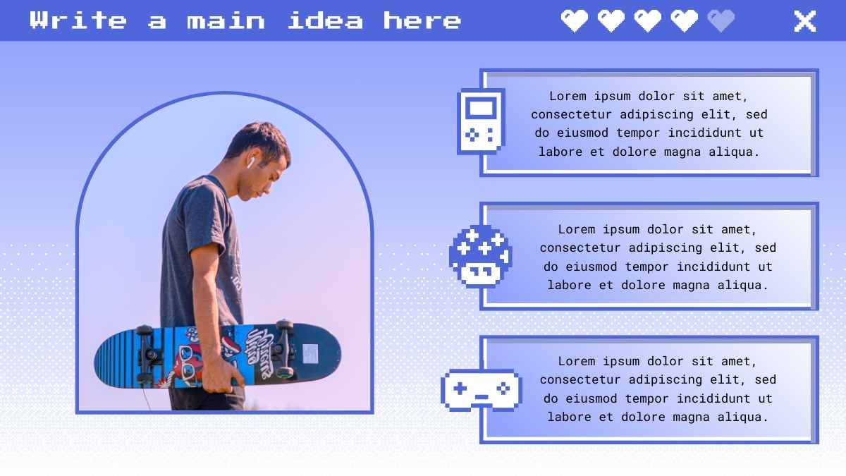 Cute Y2K Game Console Background Slides - slide 11
