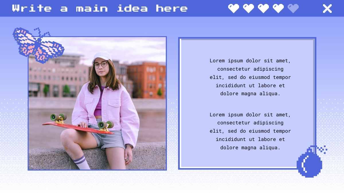 Cute Y2K Game Console Background Slides - slide 6