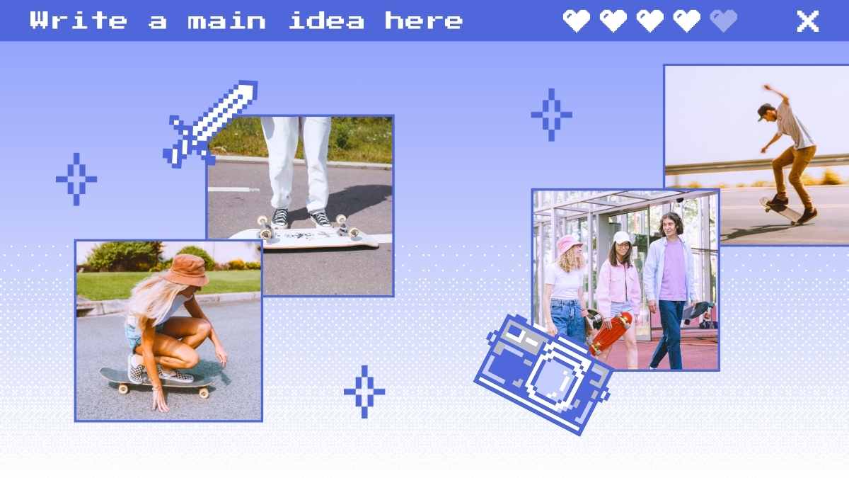 Cute Y2K Game Console Background Slides - slide 8