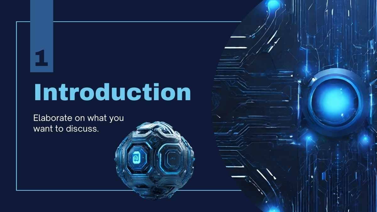 Cyber-Futuristic AI Technology Thesis Defense - slide 3