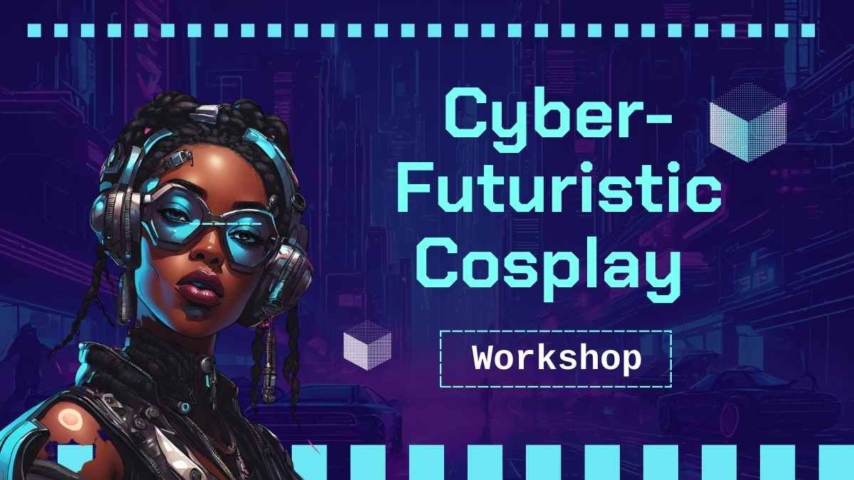 Workshop de cosplay cyber-futurista - slide 0