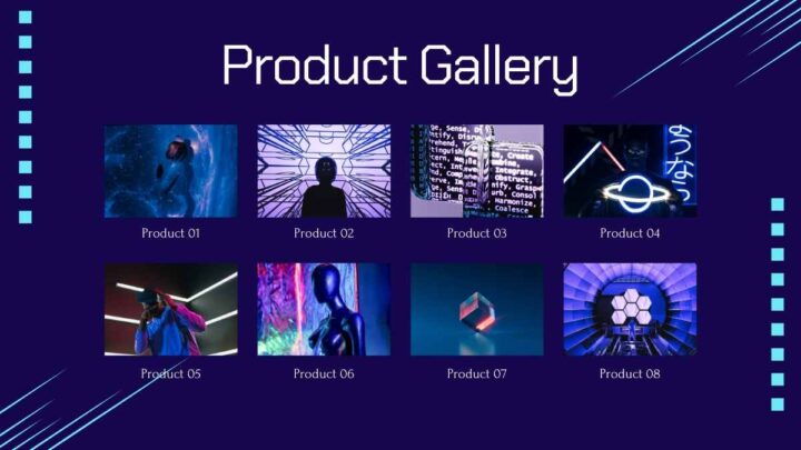 Cyber-Futuristic Cosplay Workshop. Free Presentation Template ...