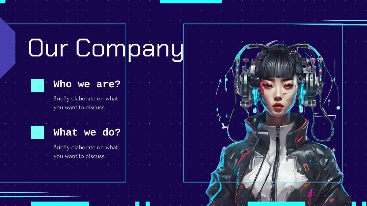 Cyber-Futuristic Cosplay Workshop Slides - slide 6