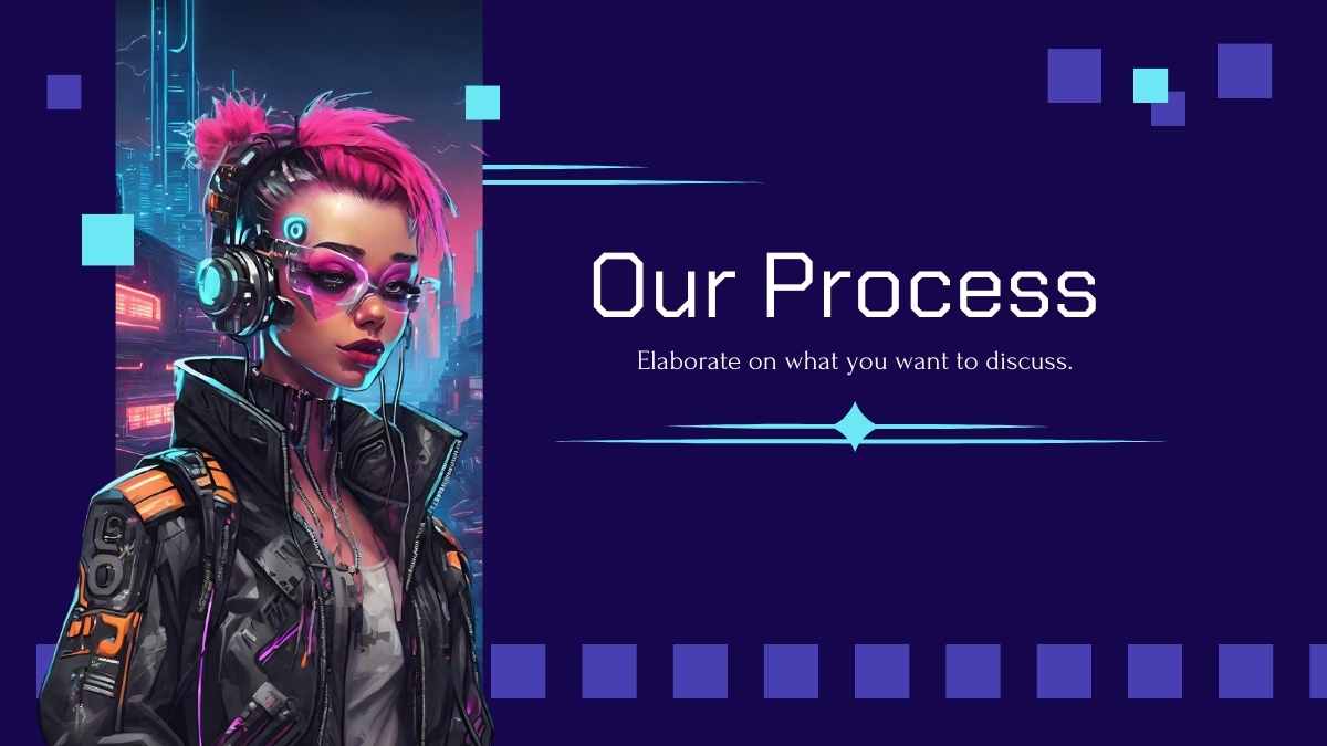 Cyber-Futuristic Cosplay Workshop Slides - slide 8