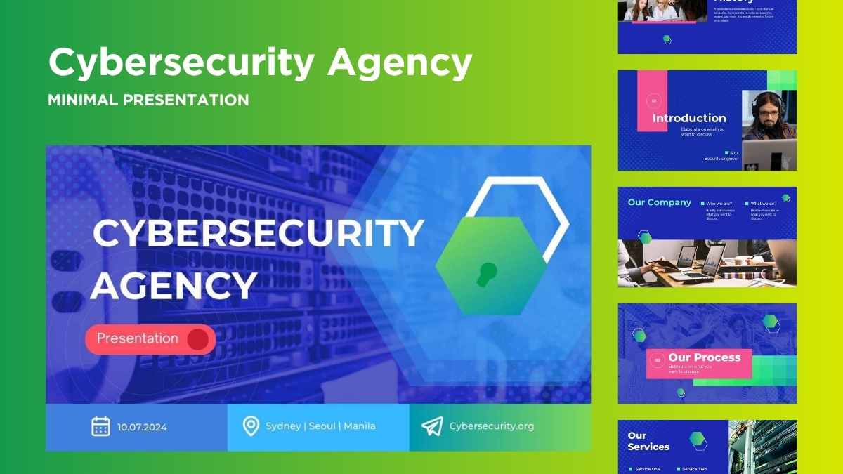 Minimal Cybersecurity Agency Slides - slide 1
