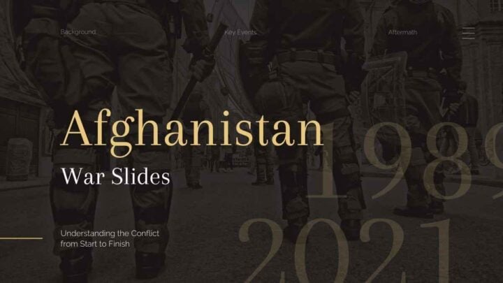 Afghanistan War. Free PPT & Google Slides Template — SlidesCarnival