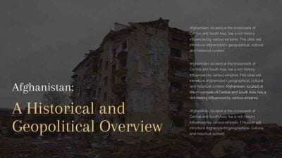 Afghanistan War. Free PPT & Google Slides Template — SlidesCarnival