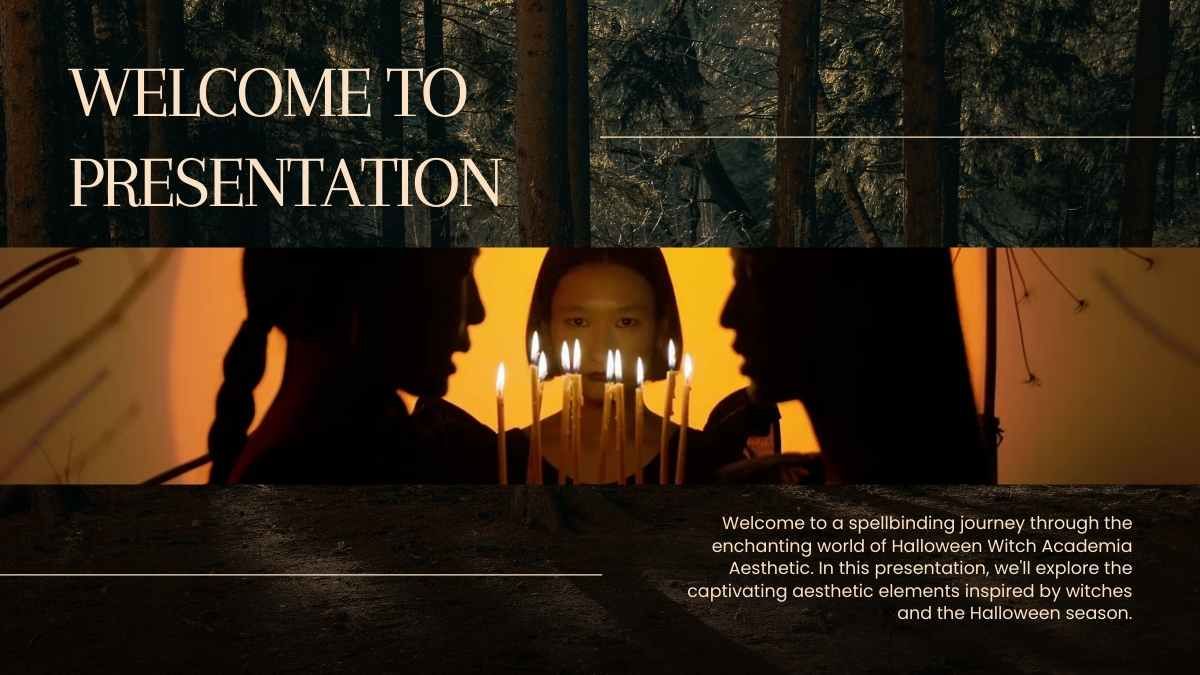 Dark Halloween Witch Academia Aesthetic - slide 4