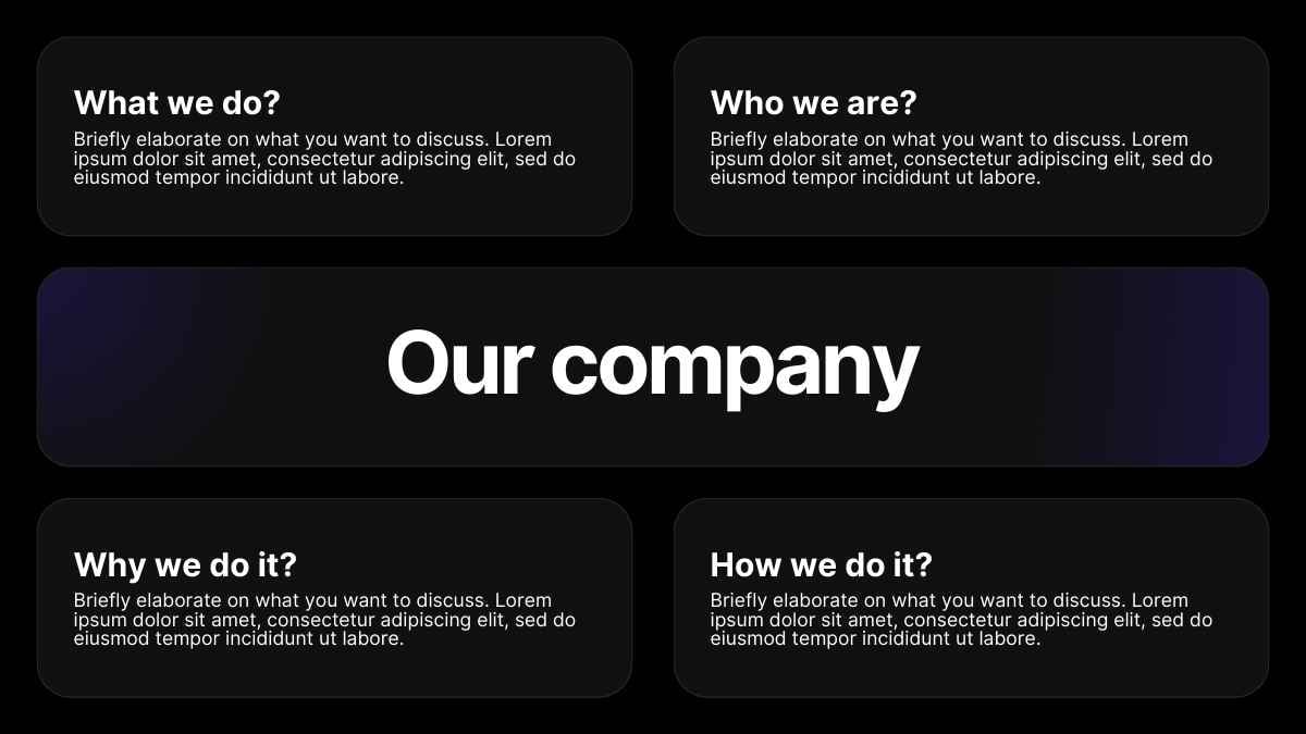 Dark Minimal Consumer Electronics Brand Slides - slide 5