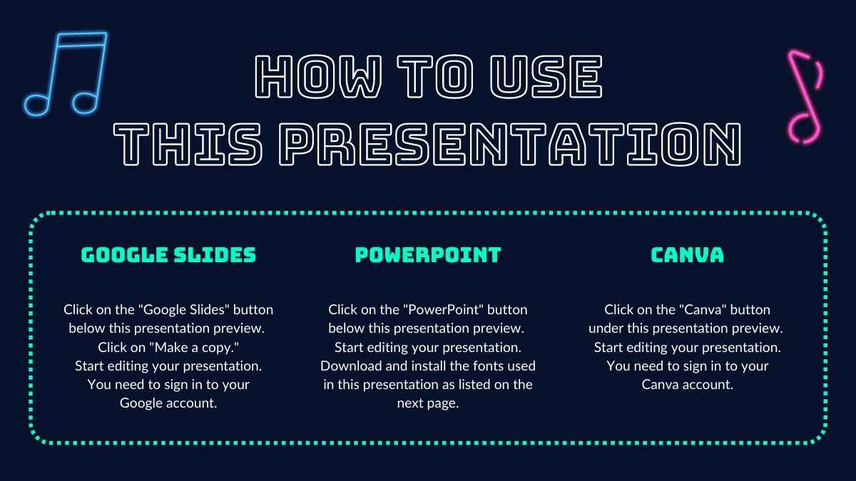 Retro Neon Trivia Night Game - slide 2