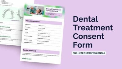 Dental Treatment Consent Form 1