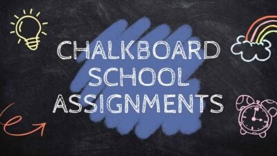 Slides Carnival Google Slides and PowerPoint Template Doodle Chalkboard School Assignments 1