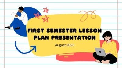 Slides Carnival Google Slides and PowerPoint Template Doodle First Semester Lesson Plan 1