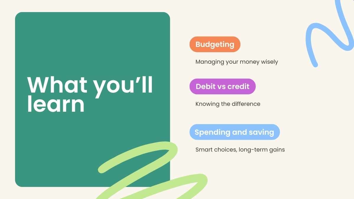 Doodle High School Personal Finance 101 Lesson - slide 2