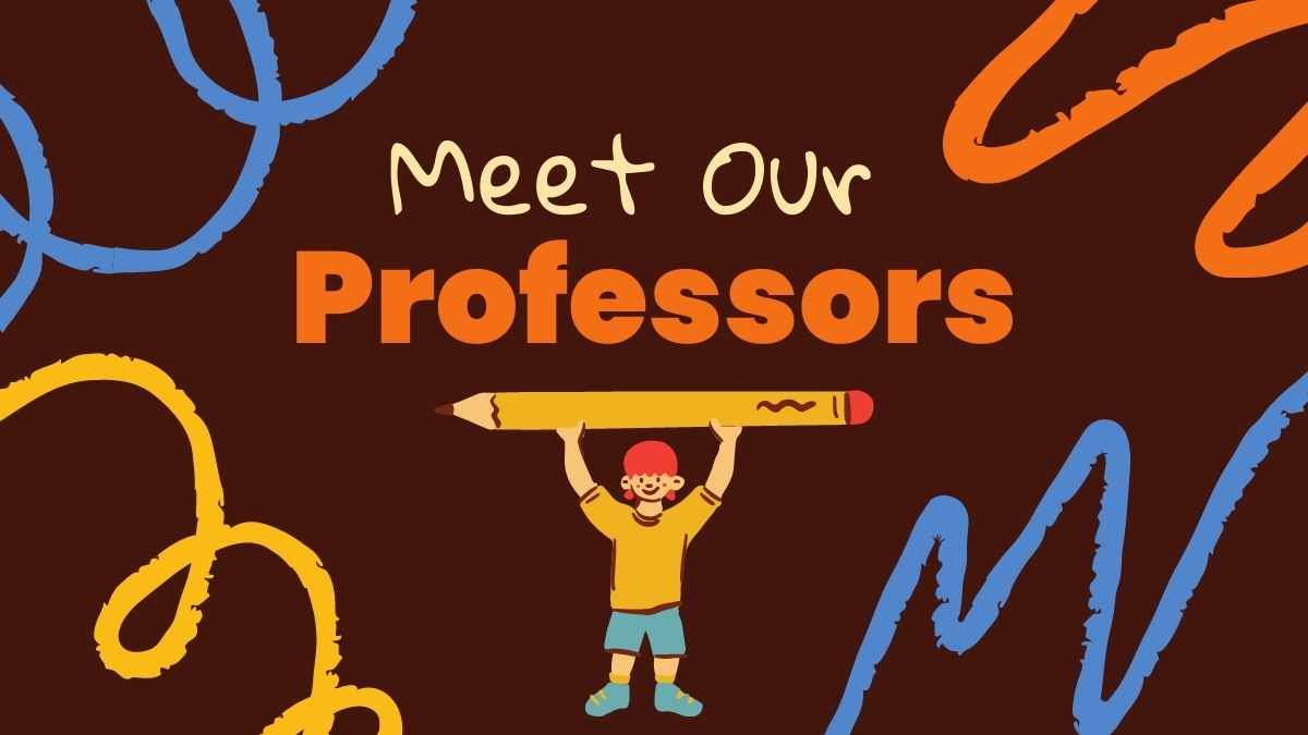 Doodle Meet Our Professors - slide 0