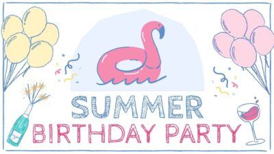 Doodle Summer Birthday Party