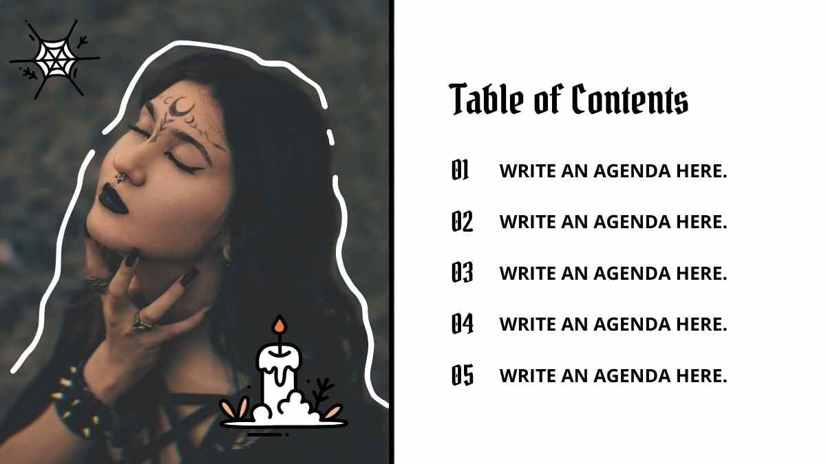 Doodle Witch Storybook Slides - slide 5