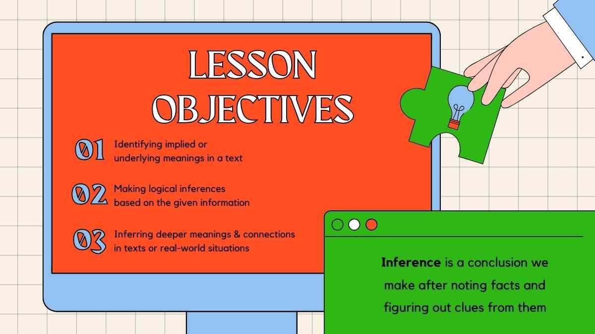 Drawing Inferences Lesson for Middle School - slide 2