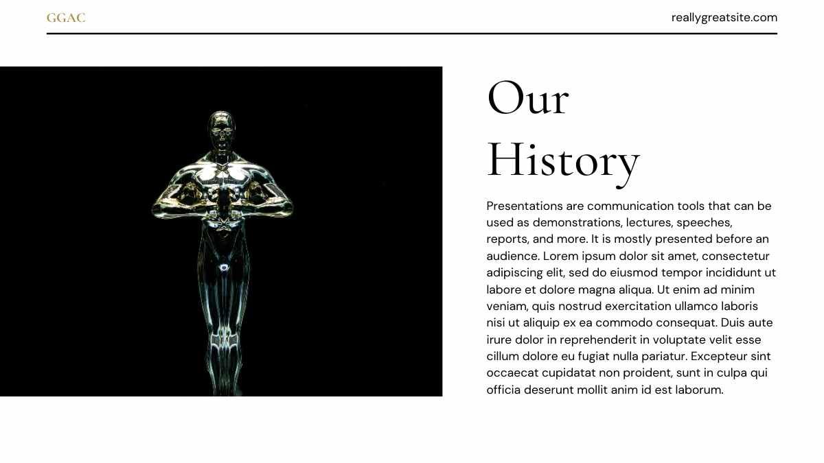 Elegant Award Ceremony Presentation - slide 12