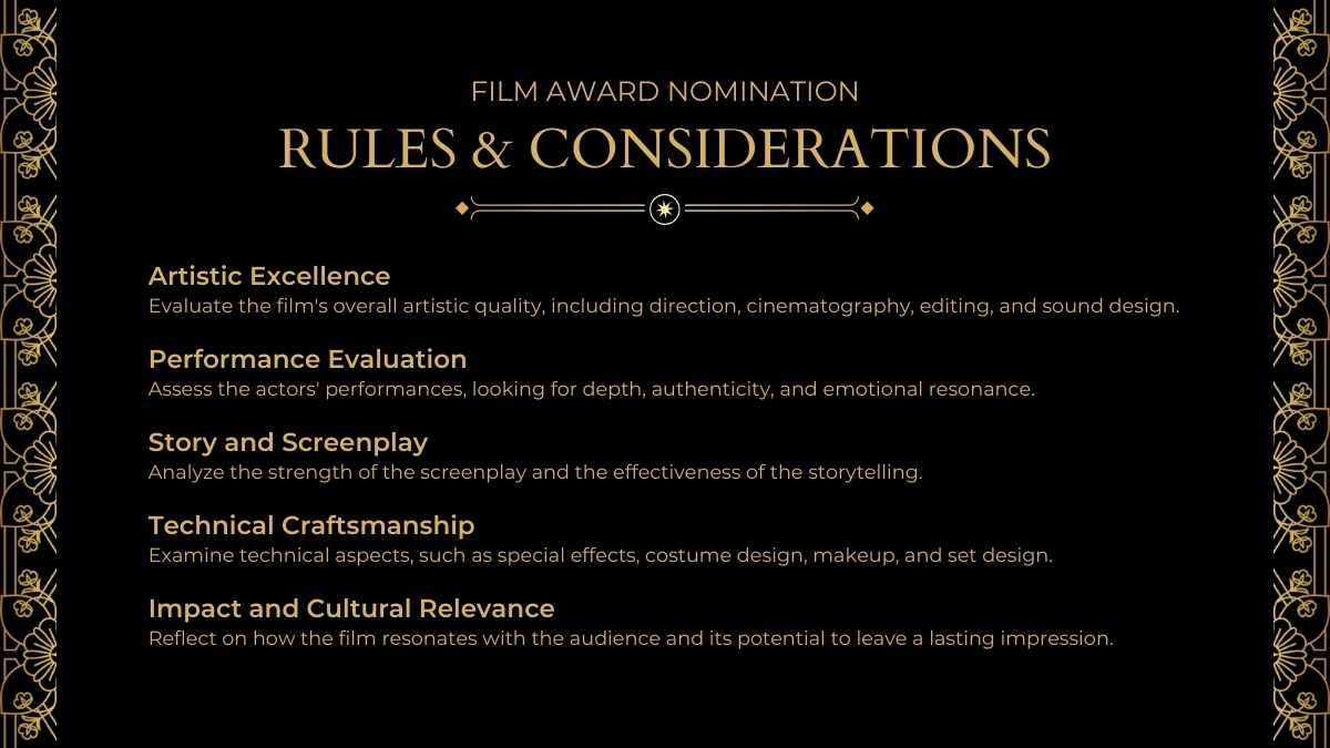 Elegant Awards Ceremony of Film School - slide 10