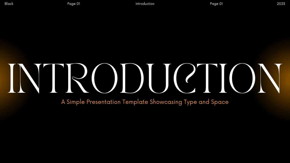 Elegant Black Presentation - slide 3