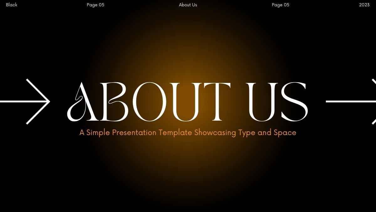 Elegant Black Presentation - slide 7