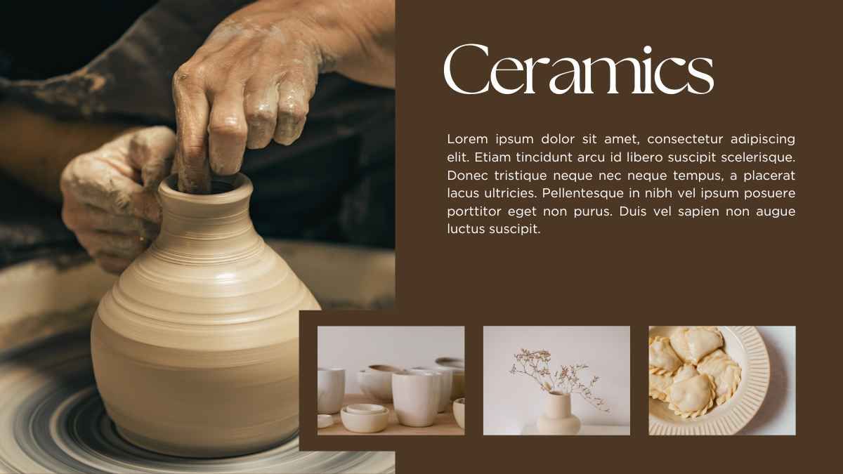 Workshop de cerâmica elegante - slide 4