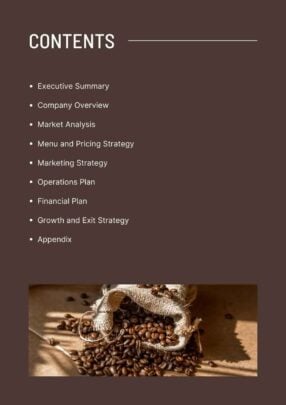 Coffee Shop Business Plan. Free PPT & Google Slides Template ...