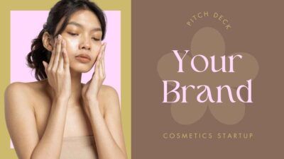 Elegant Cosmetics Startup Pitch Deck