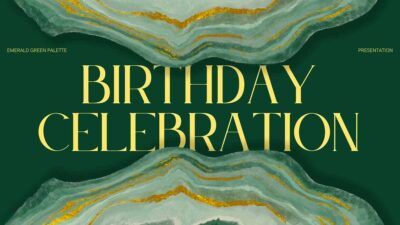 Elegant Emerald Green Birthday Celebration