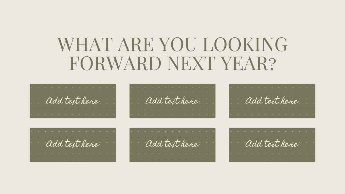 Elegant End of the Year Reflection Workbook Slides - slide 12
